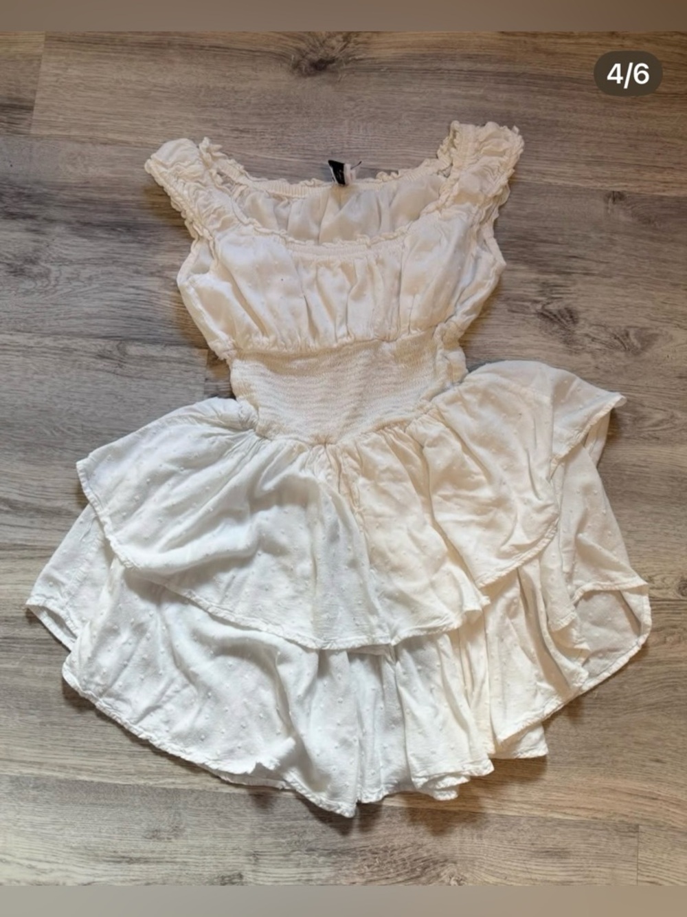 Princess Polly 'Love Galore' romper in white